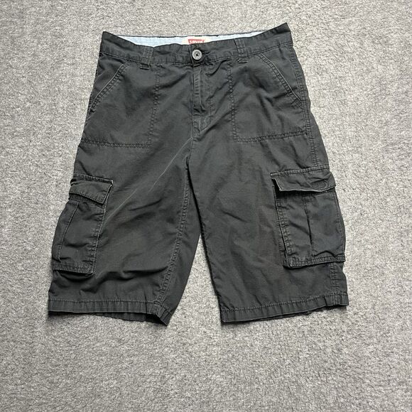 Levi's Other - Levi's Ripstop Cargo Shorts 18 Regular (29) Black 12" Inseam Cotton